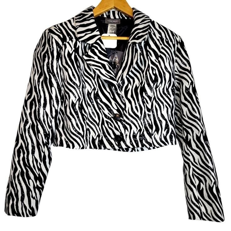 Blazer zebra vert 