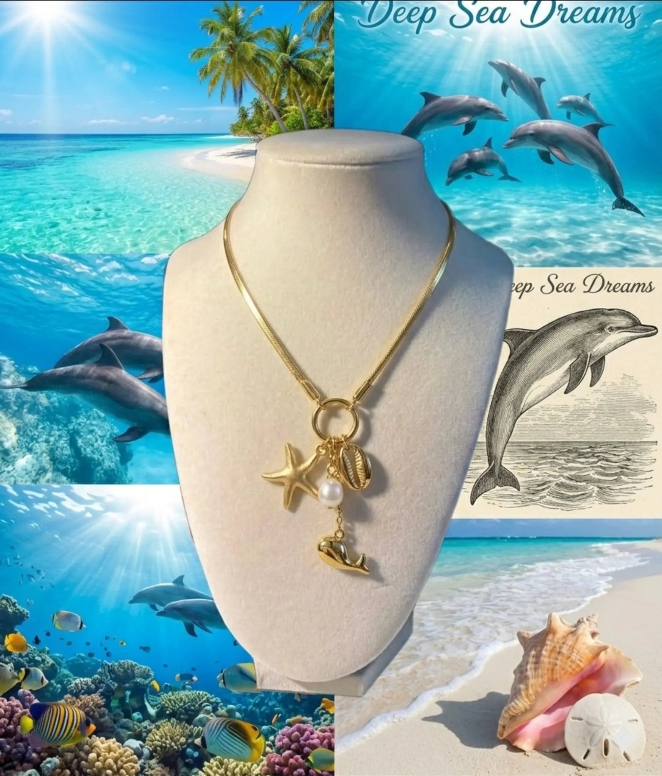 🌊🐋 Ocean Treasure Necklace