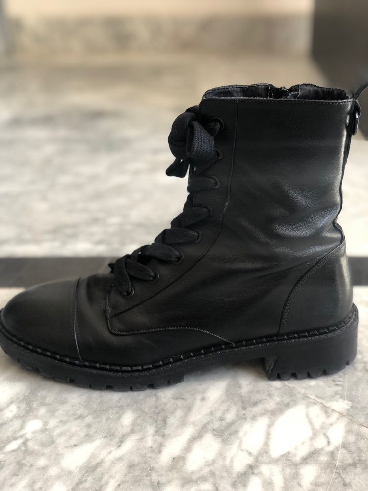 bottines blanches bershka