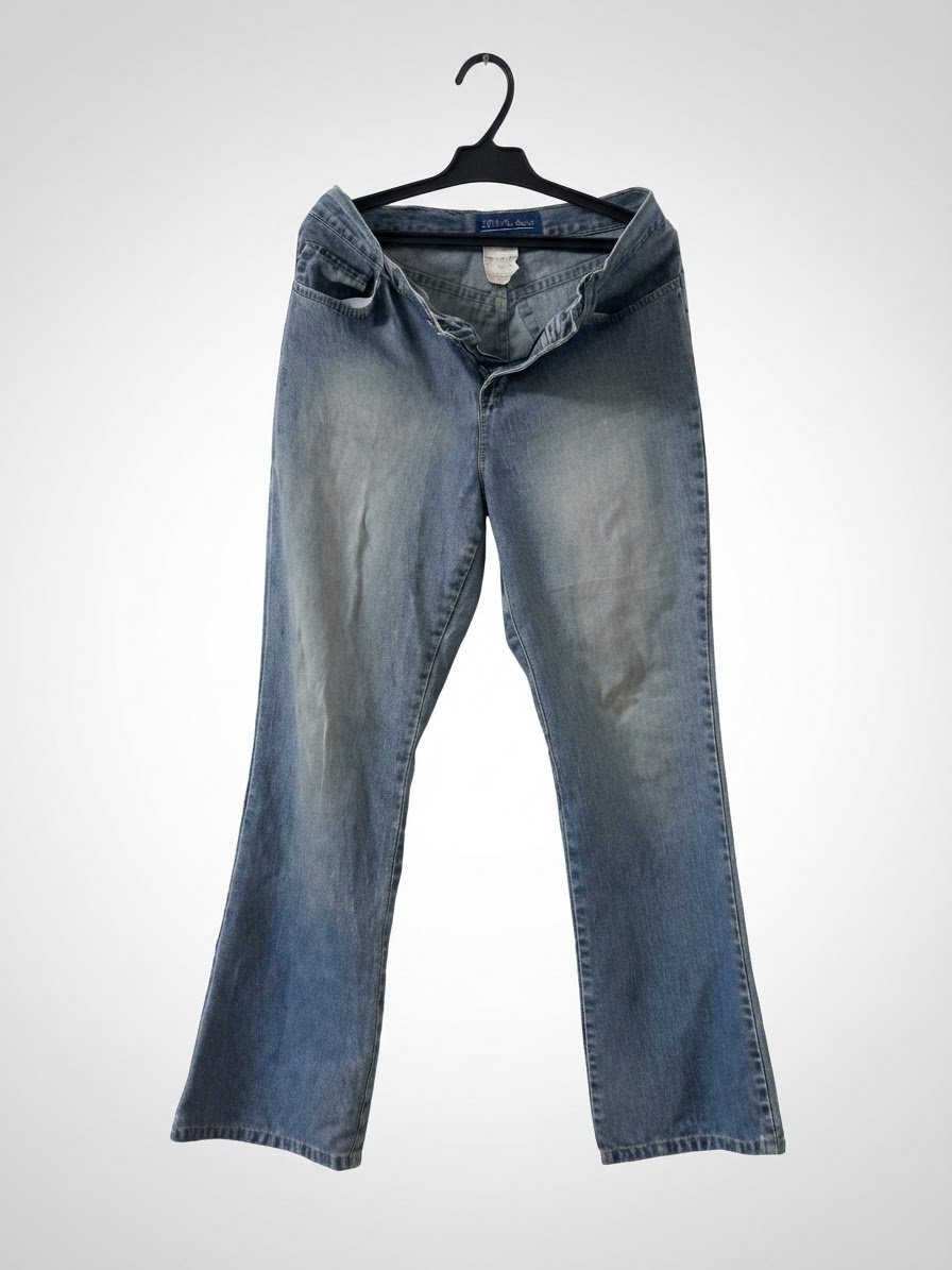 Pantalon jeans large pour femme de la marque denim simon et chang