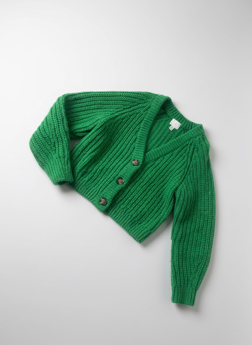 Cardigan vert h&m