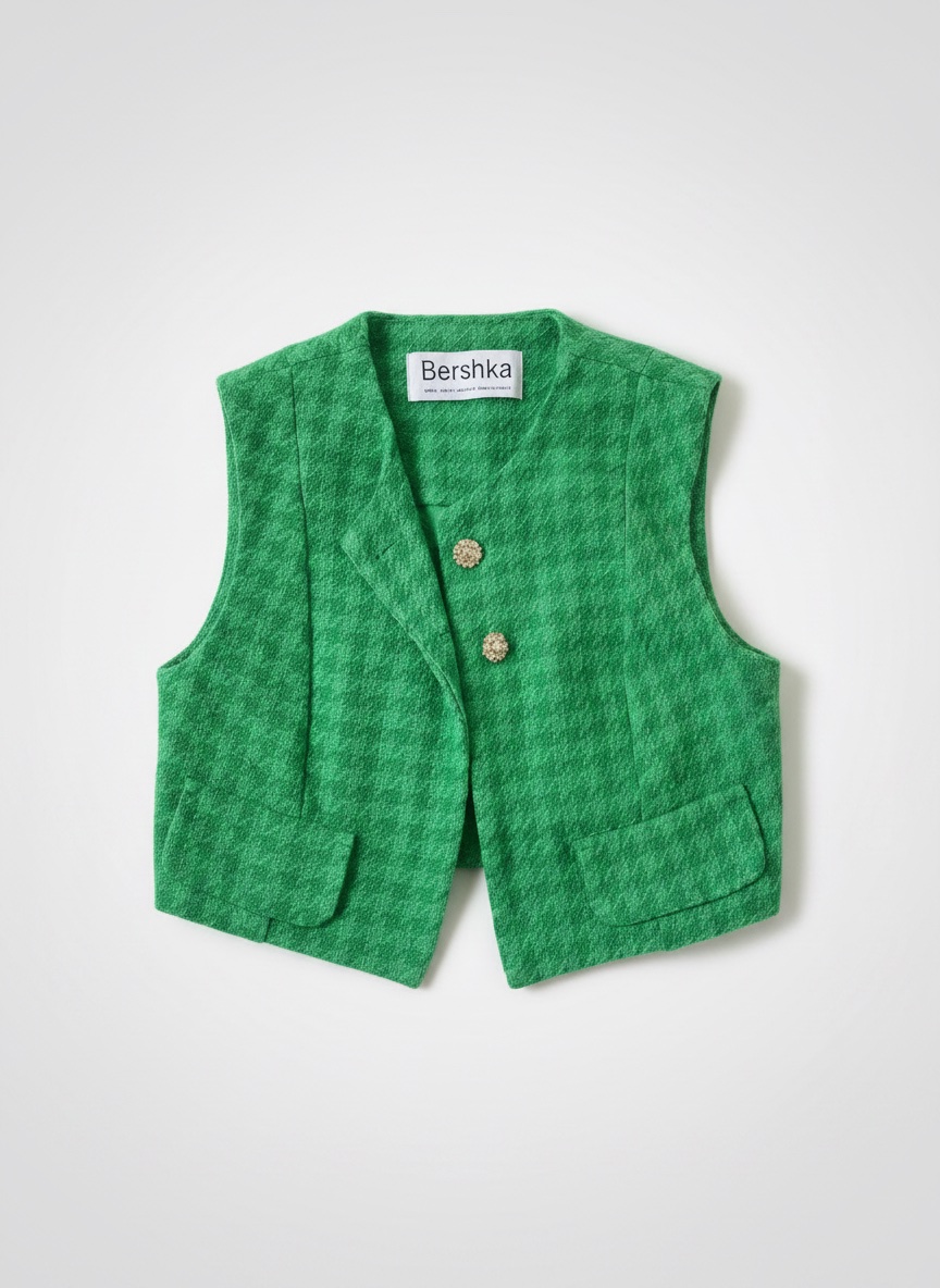 Jacket vert bershka
