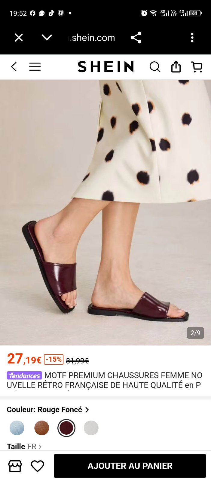 Mules Motf de Shein