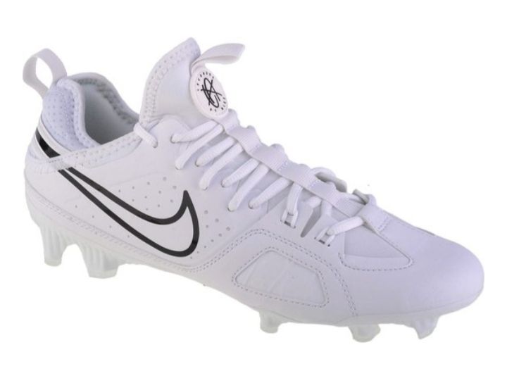 CRAMPONS Nike Huarache 9 Varsity Lax FG FD0090-101, Homme, Wit, Chaussures de football