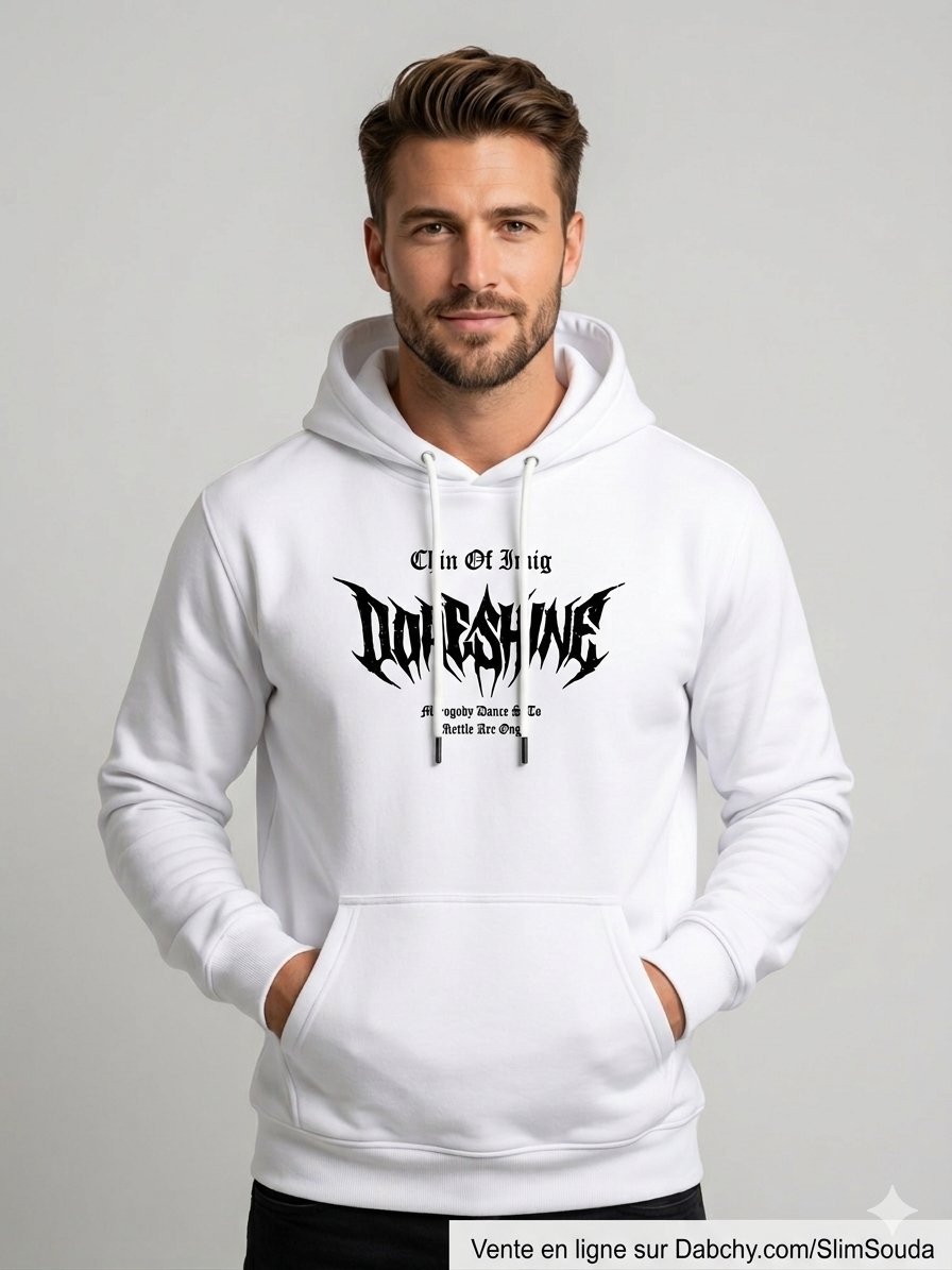 Sweat-shirt Streetwear Premium - Design Exclusif "Dope Shine" - État neuf avec étiquettes
