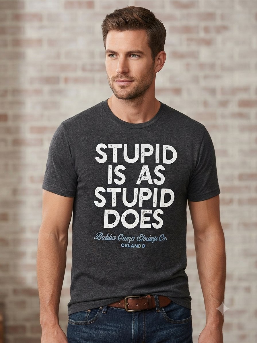 T-shirt collector "Bubba Gump Shrimp Co." - Taille M - Excellent état #BubbaGump #TshirtHomme #ModeHomme #VintageStyle #ForestGump #LookCasual 