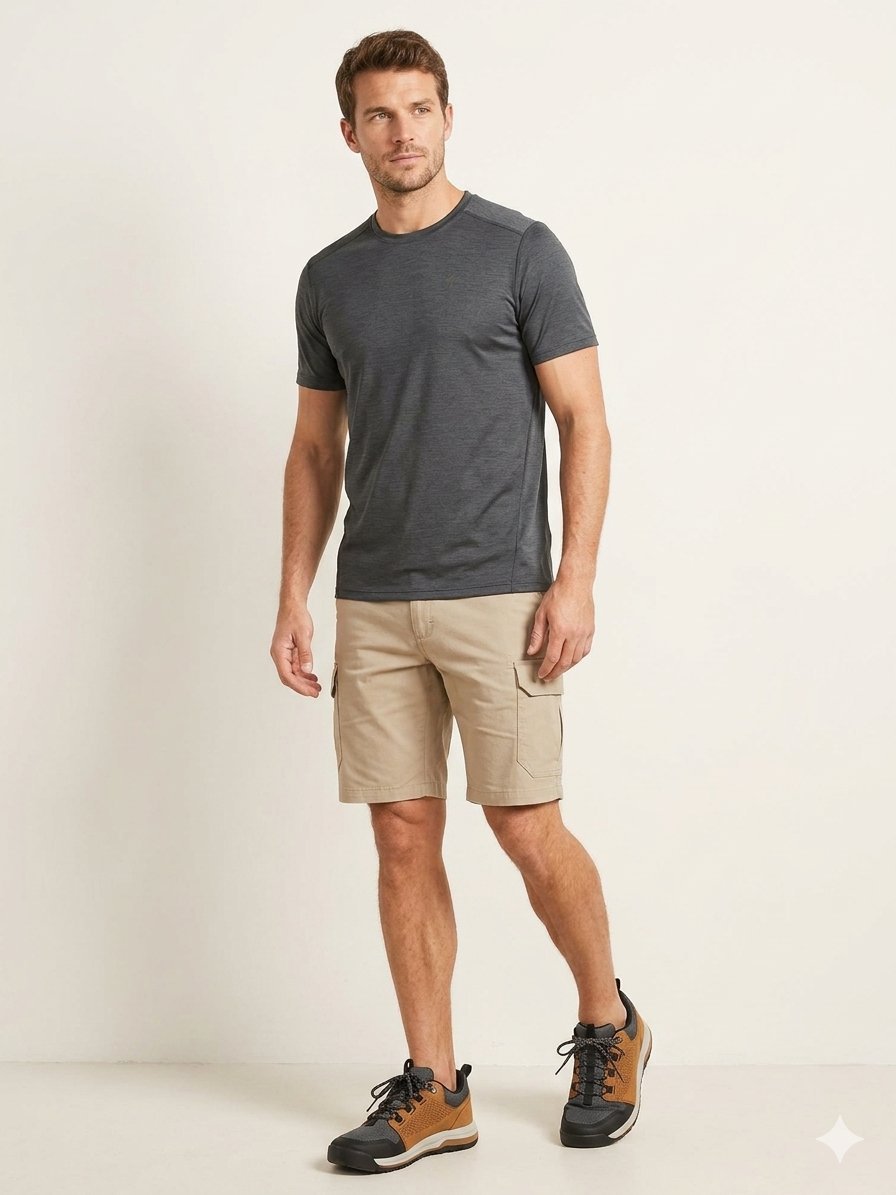 Chaussures de randonnée Quechua NH500 – État neuf avec boite (cachetés) #Quechua #Decathlon #Randonnée #HikingShoes #Outdoor #ModeHomme #SecondeMain #Dabchy #NH500 #ChaussuresRando