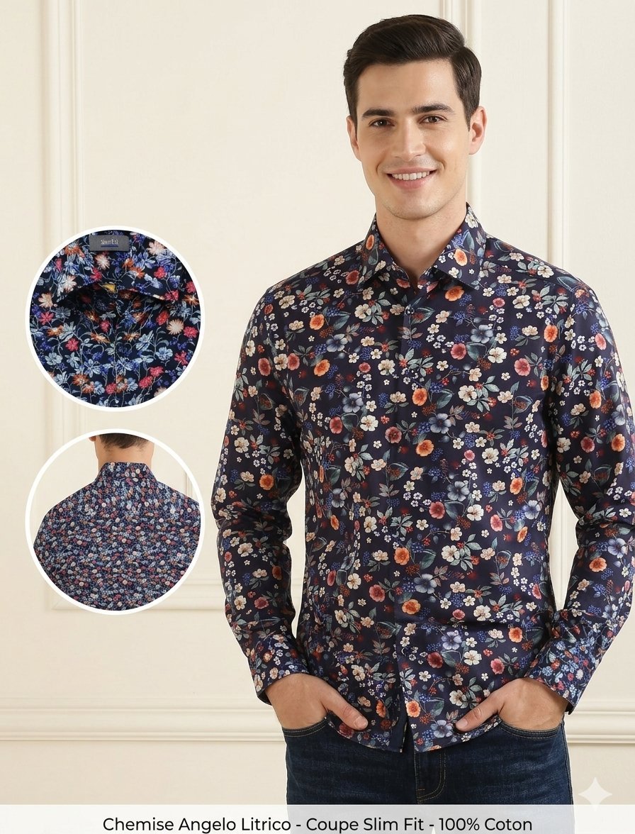 Excellente 🌸 Chemise Angelo Litrico - Coupe Slim Fit - 💯 Coton - Taille M - État neuf (My bestie, chemise impeccable et qualité supérieure)