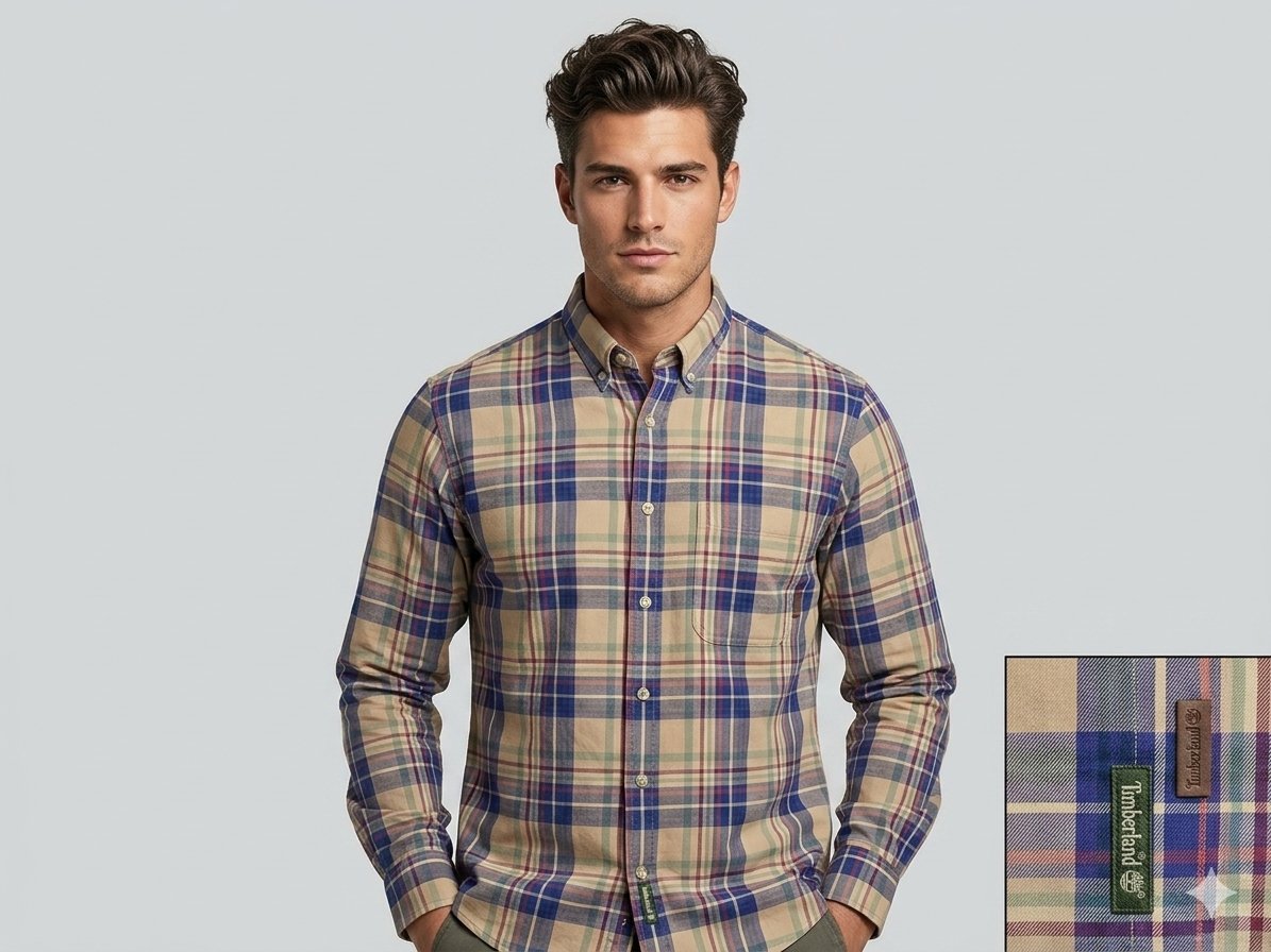 Timberland Authentique - Collection Weathergear - Excellent État 100% Coton Pièce de qualité