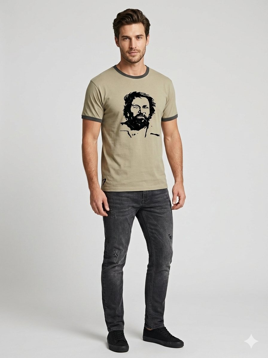 T-shirt vintage "Graphique Homme" - Fruit of the Loom - Excellent état ✨#ModeHomme #TshirtGraphique #VintageStyle 