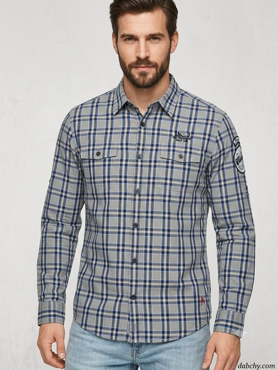 Superbe Chemise Vintage à Carreaux s.Oliver Originale – Taille L - Très bon état