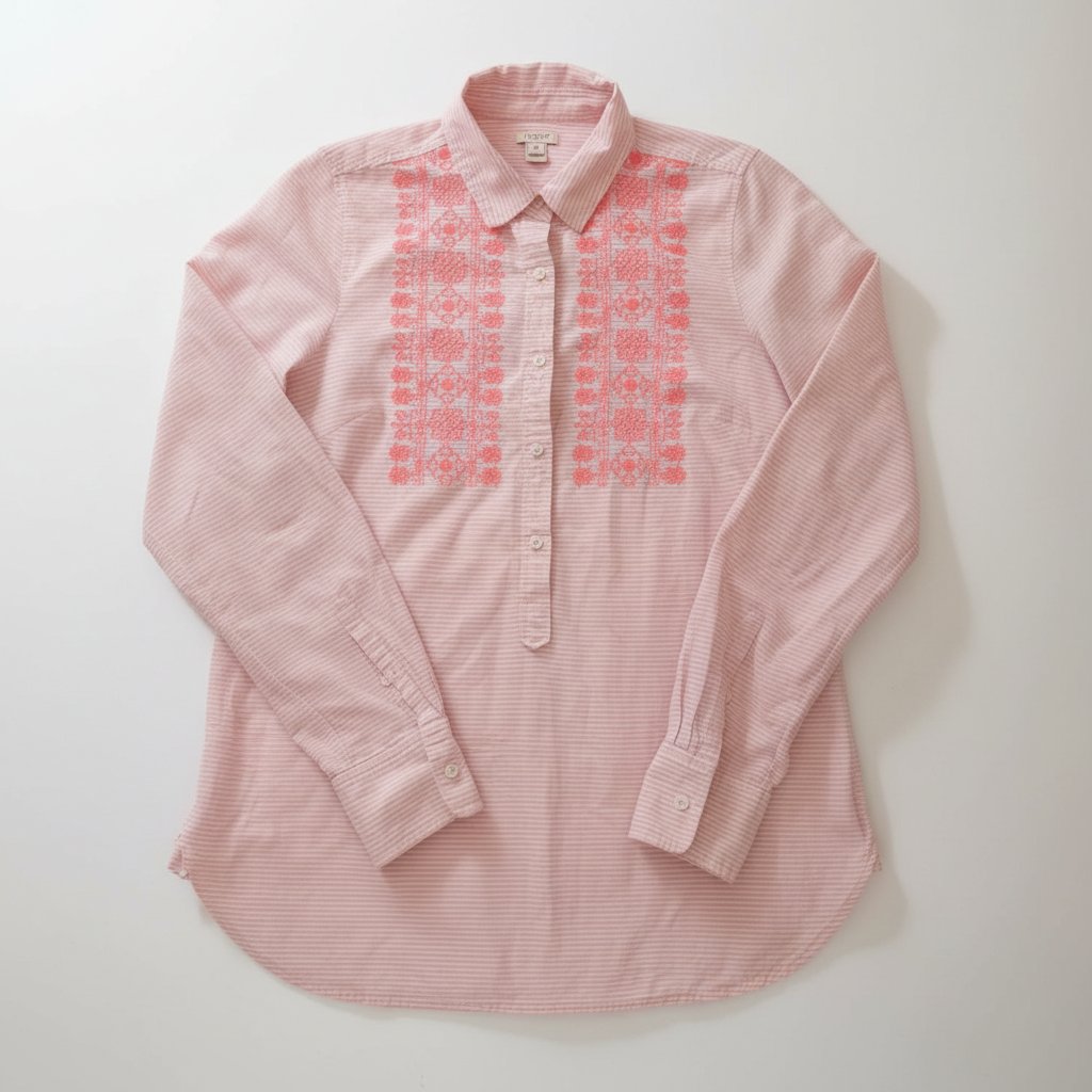 Chemise brodée 