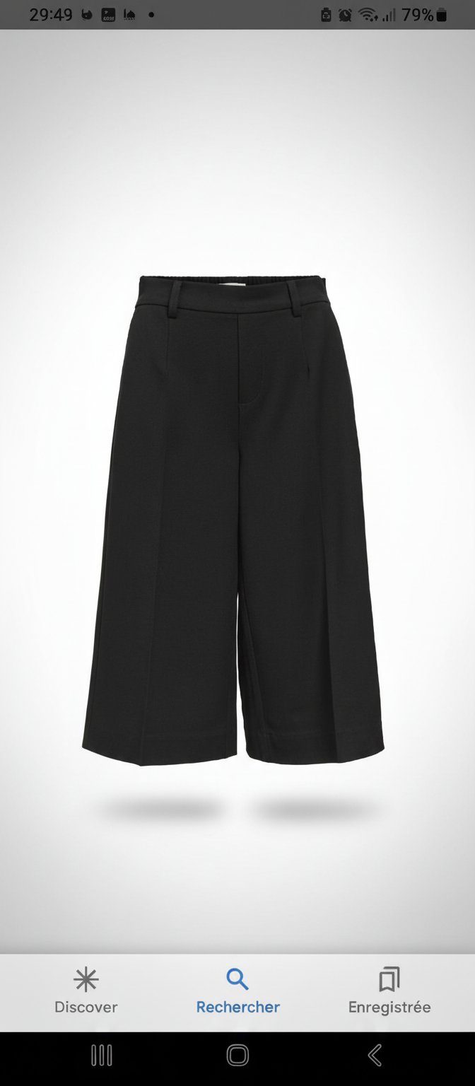 Pantacourt noir taille 42 neuf avec étiquette 🏷 🖤🏷