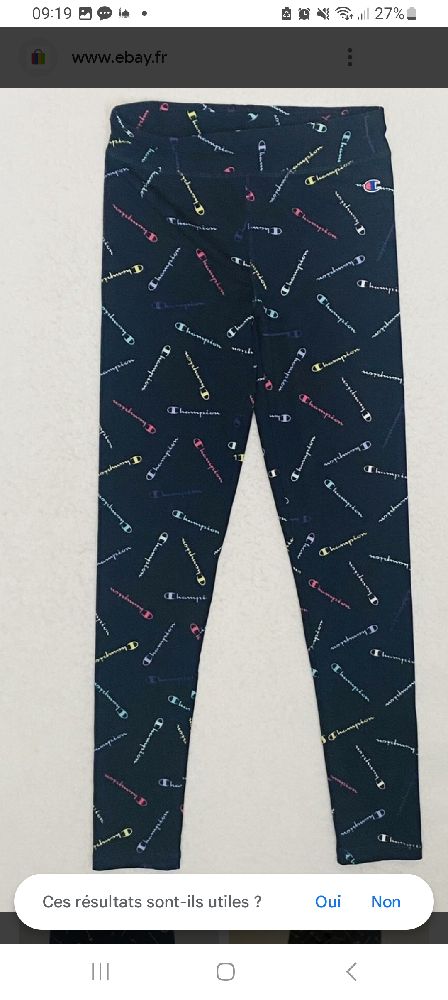 Legging kids taille 10/12 ans