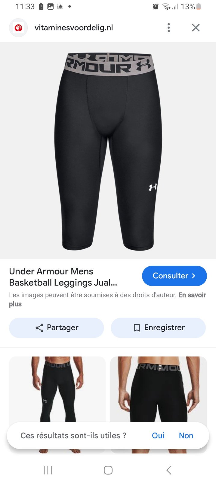 Under armour legging men
