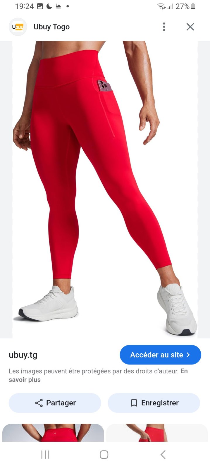 Legging ❤️ underarmour taille 48/50 etat comme neuf 