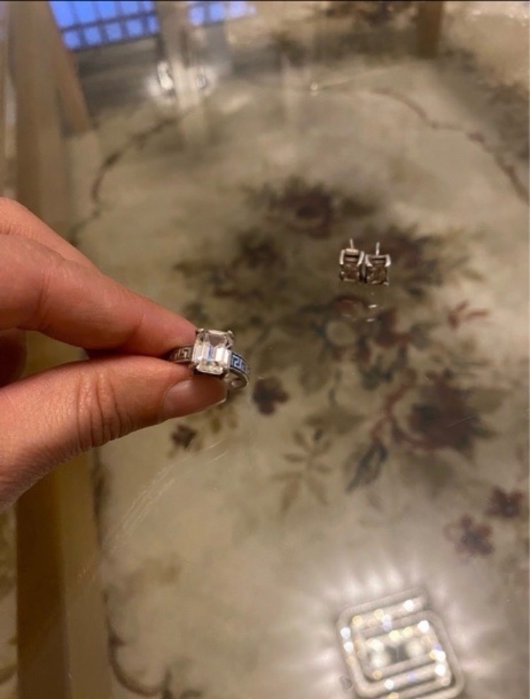 Bague et boucles fodha 925 