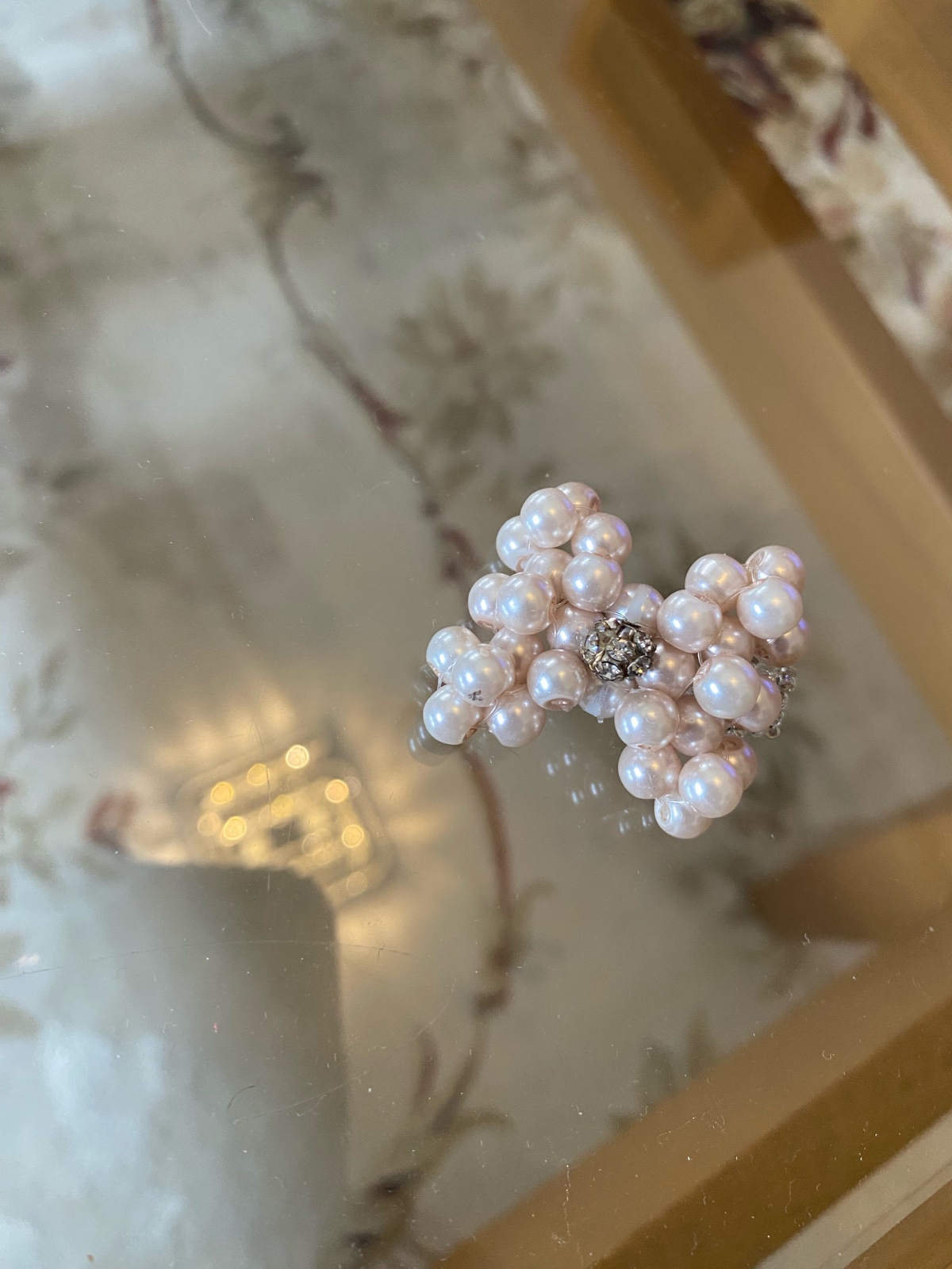Bague perle 