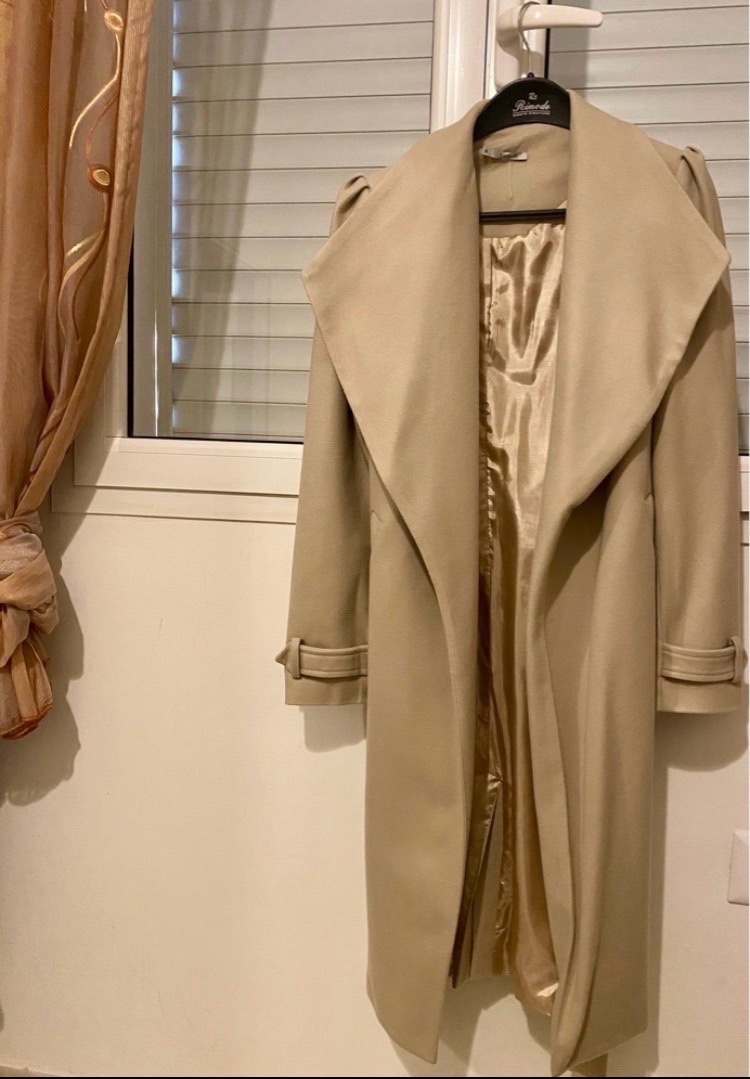 Manteau Cachemire Neuf en Créme