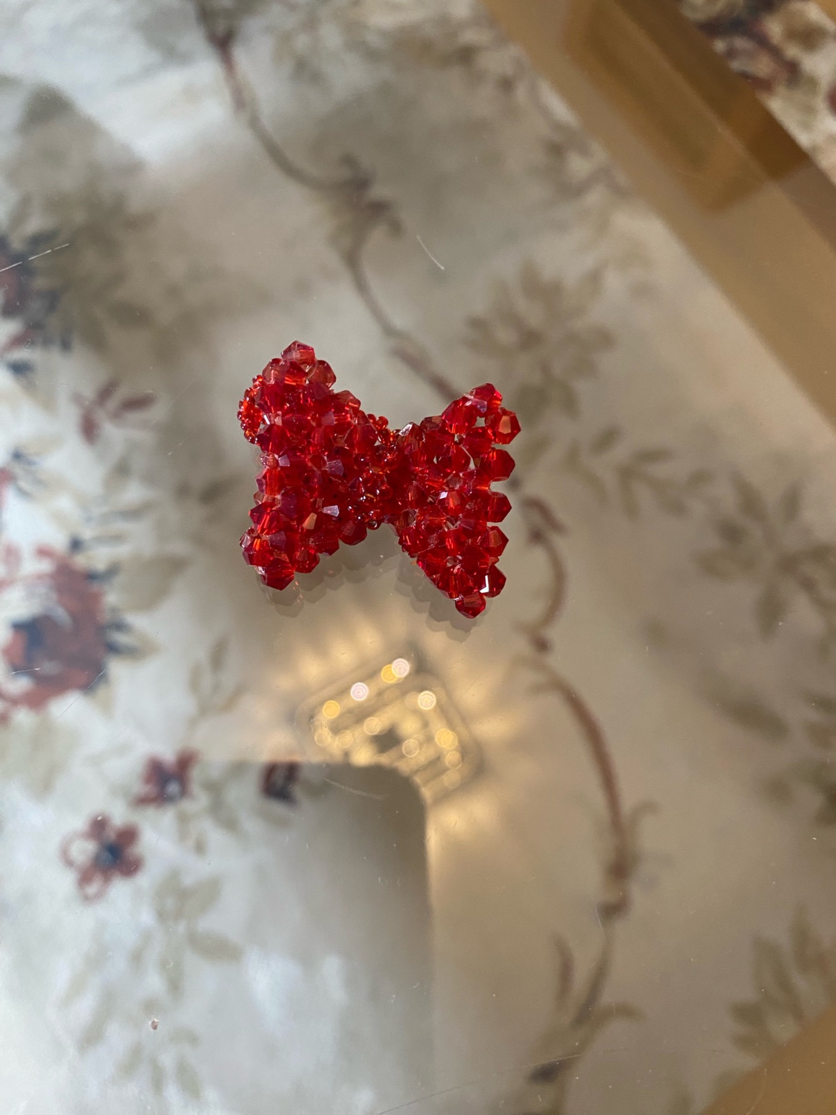 Bague papillion Cristal 