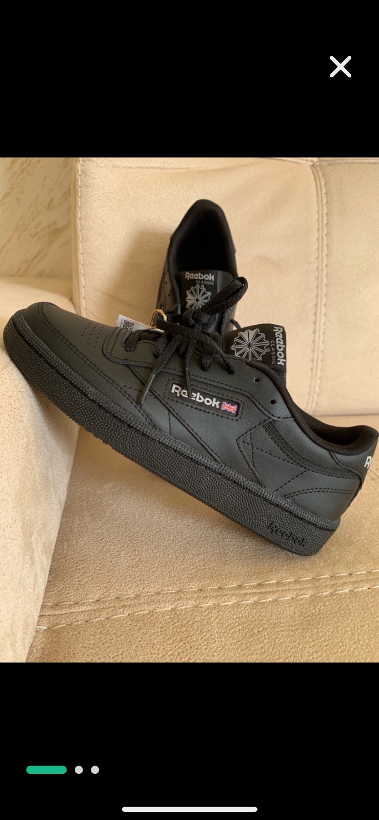 Baskets reebok noir 