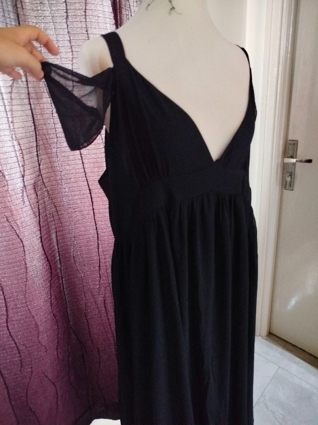 Robe noire soirée 