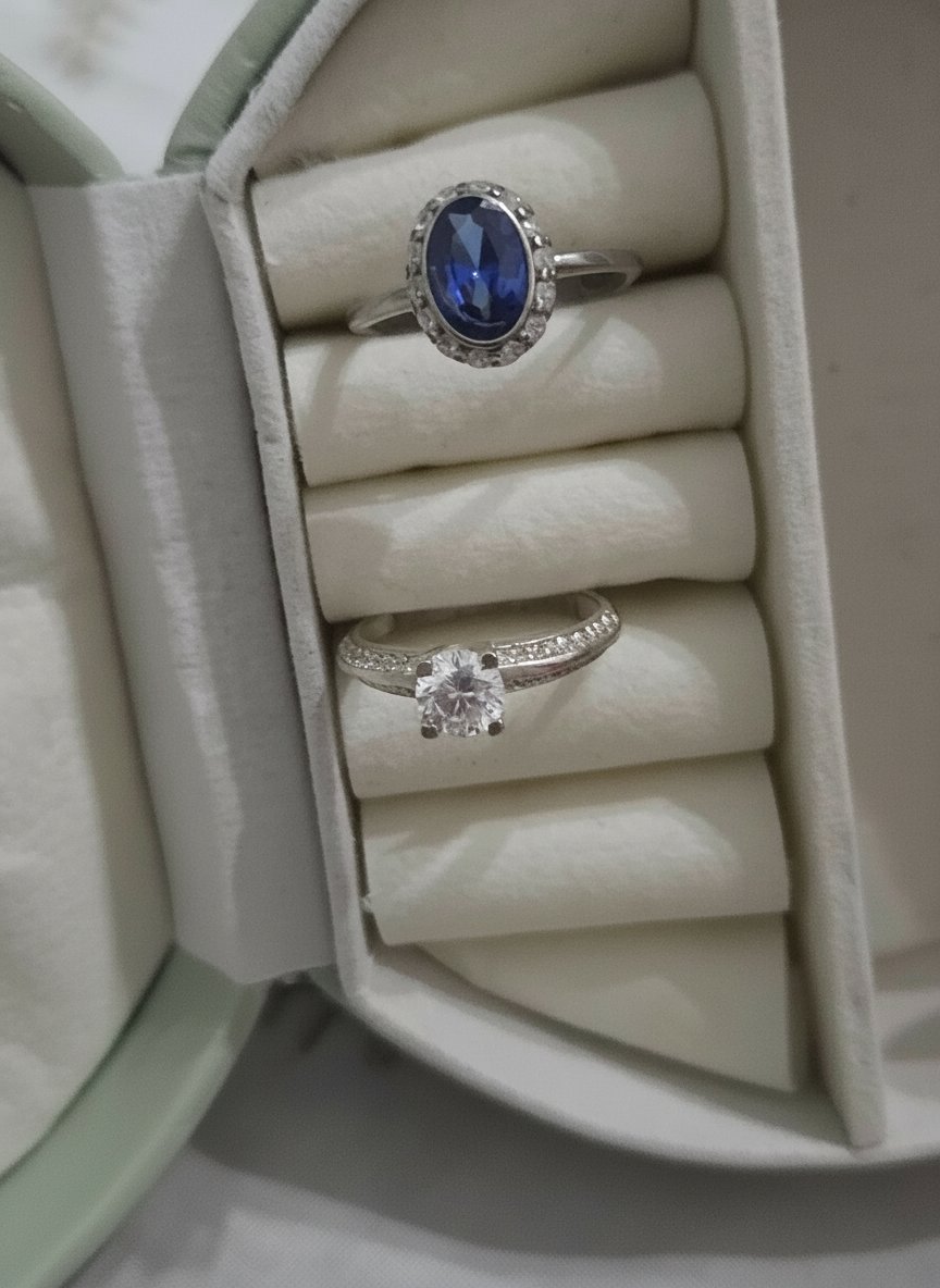 Deux bague 925 