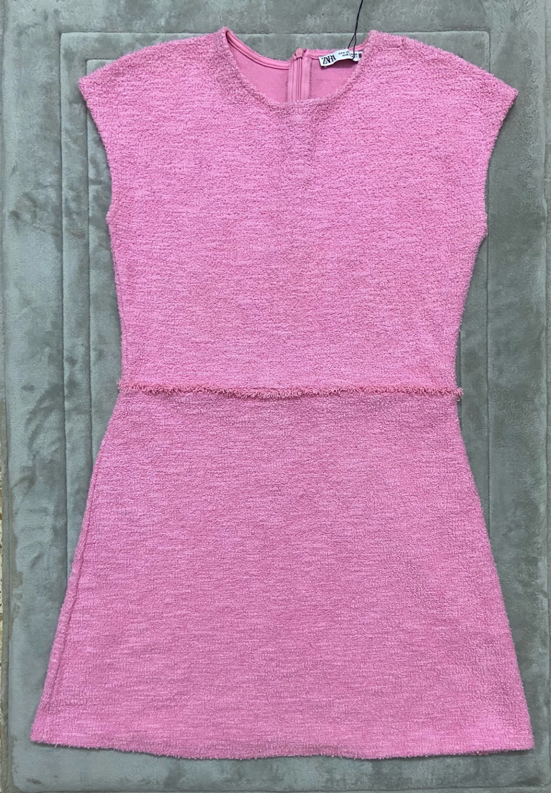 Robe zara courte tailleS rose neuf