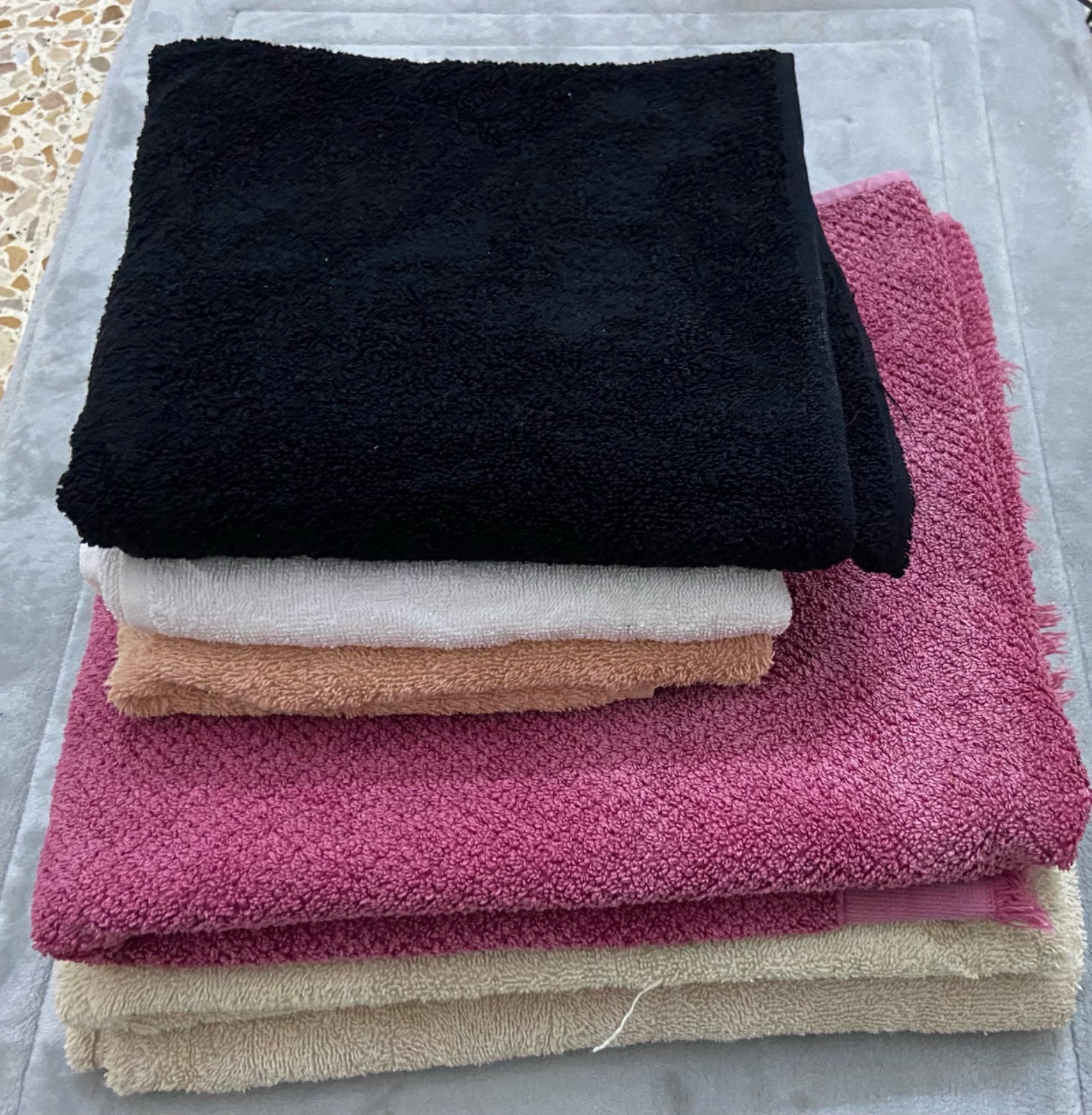 Lot de 6 serviettes de bain