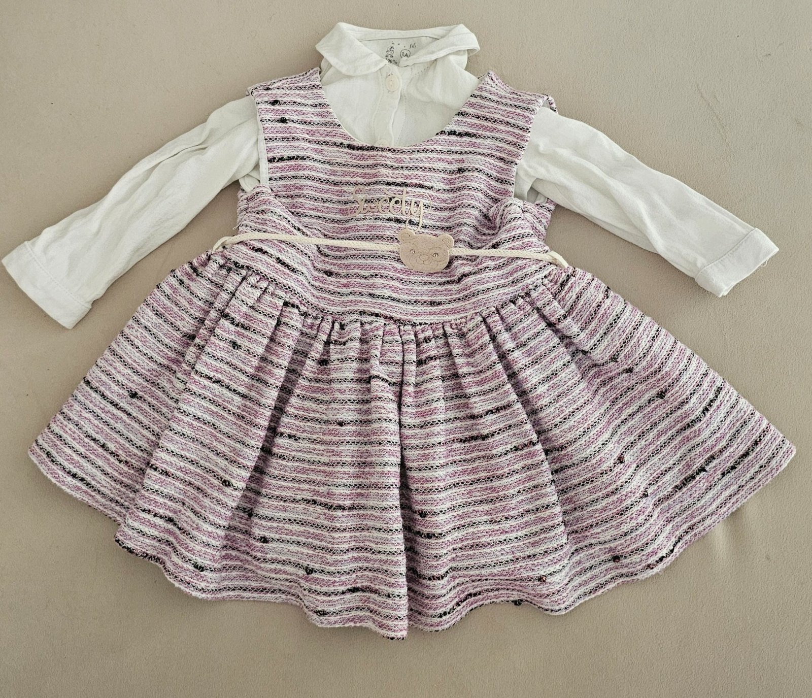 Ensemble bébé fille 12 mois 