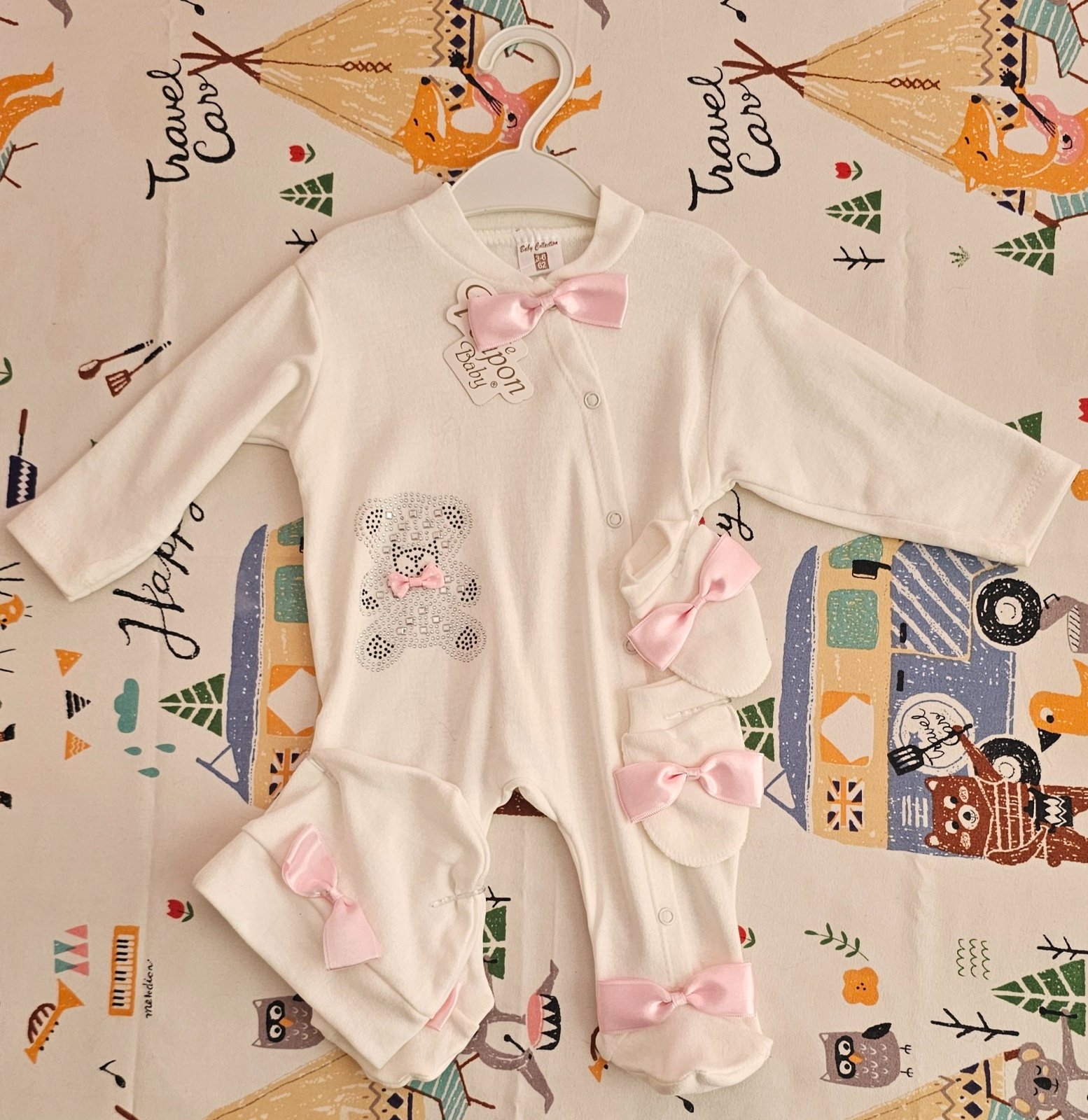 Grenouillere bébé fille 