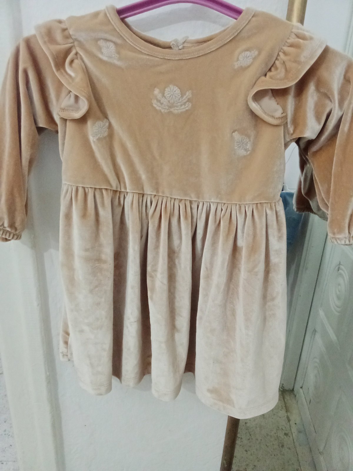 Robe velour 