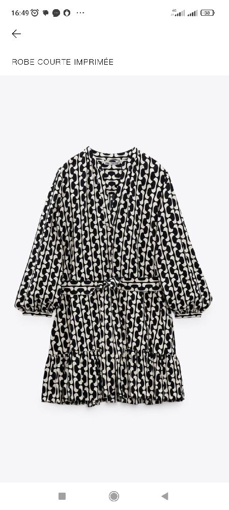 Robe neuf zara