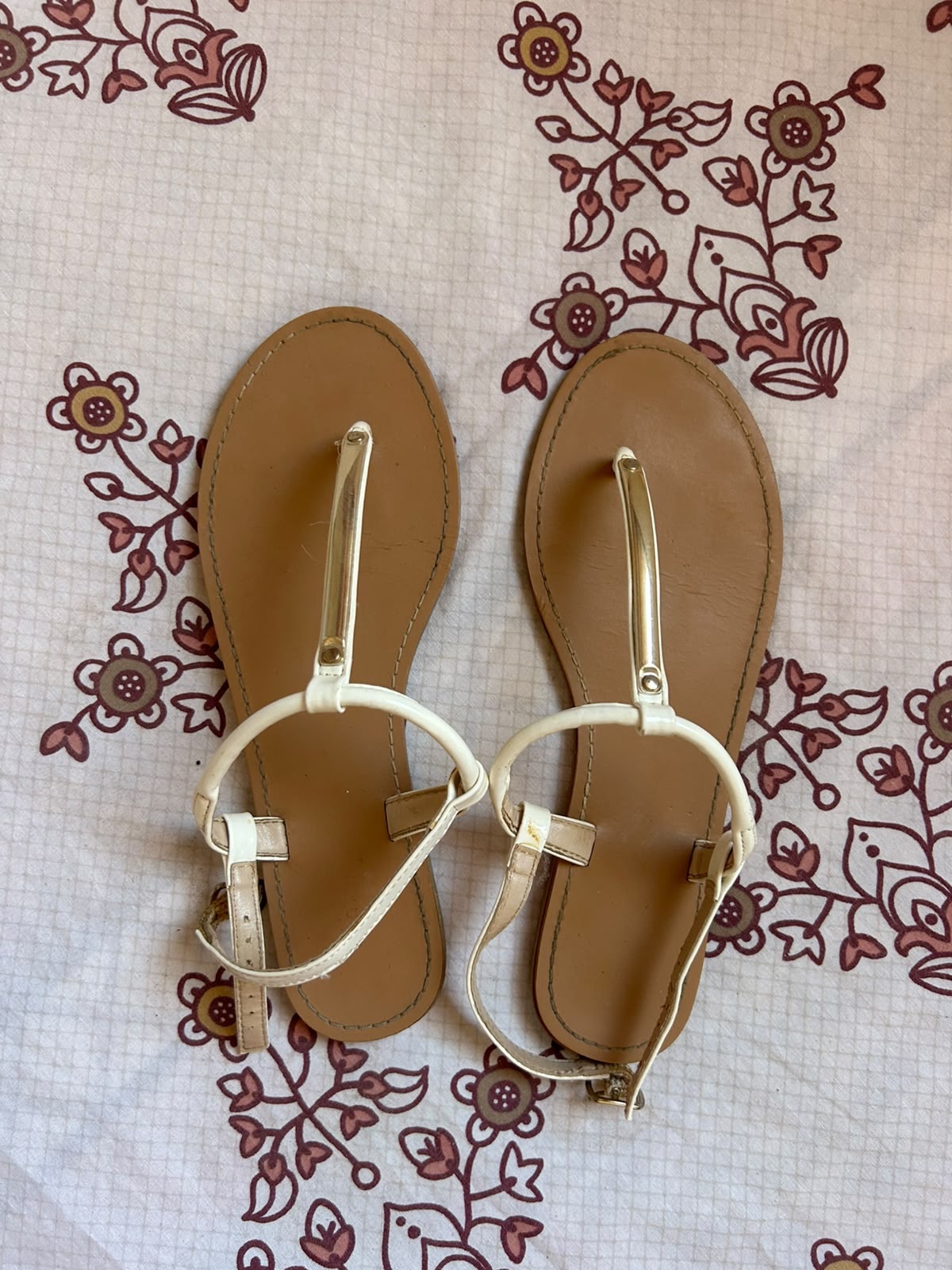 Sandales blanc