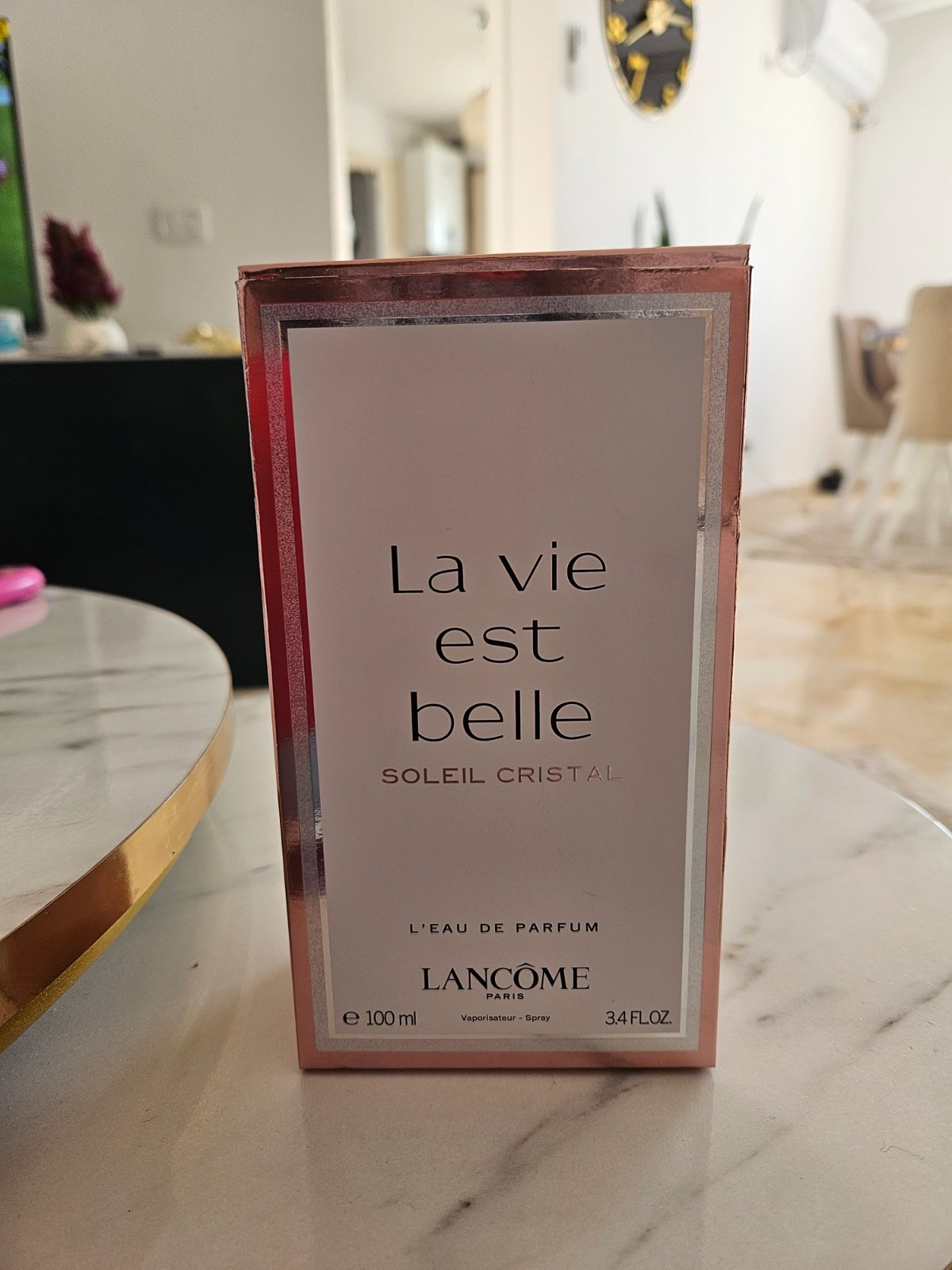 Parfum la vie est belle soleil cristal 100ml authentique 