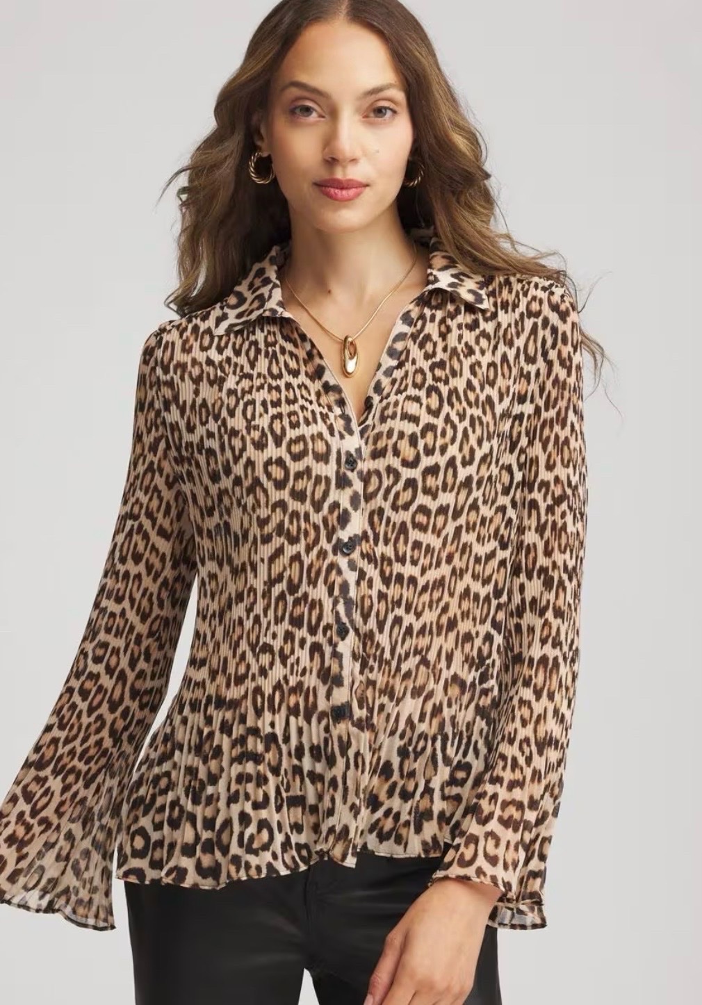 Chemise léopard