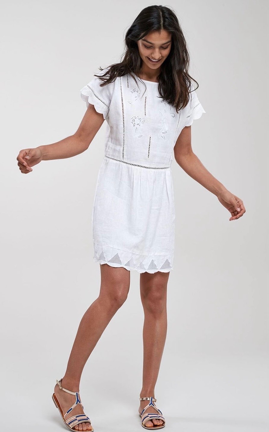 Robe 100% lin