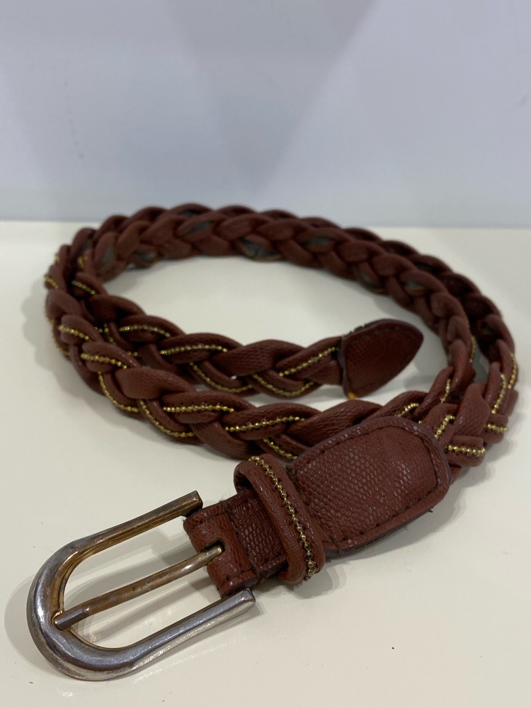 ceinture marron tresse taille standard 🤎
