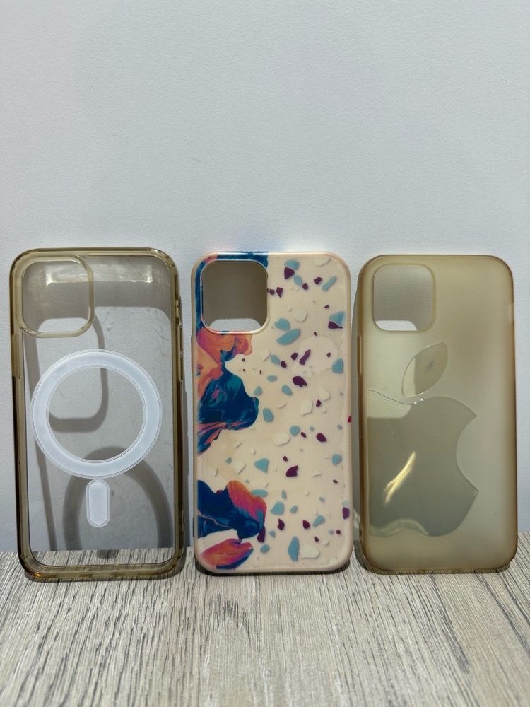 lot de 3 caches iphone 12 🤍
