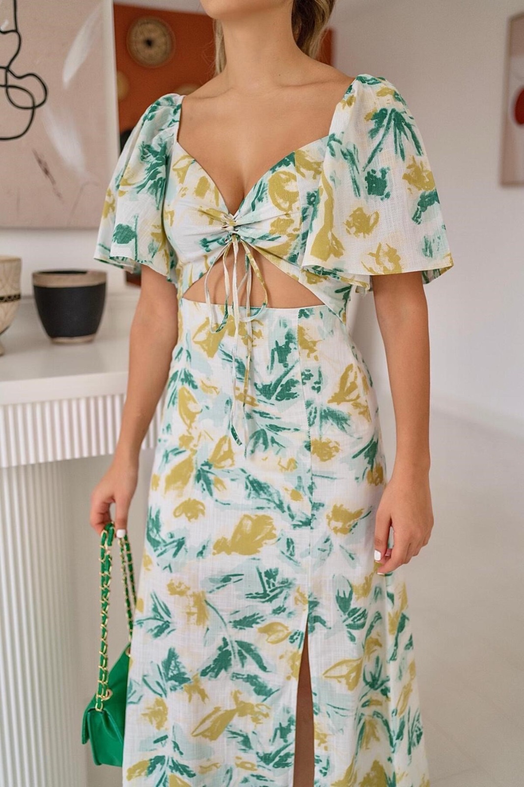 Robe midi 💛💚