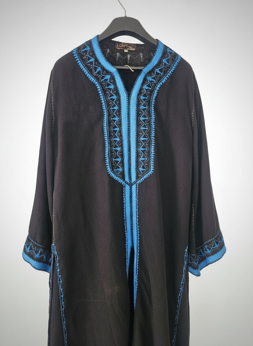 Ensemble en lin kamraya brodé 