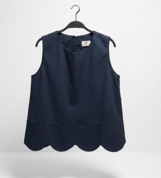 Top bleu 