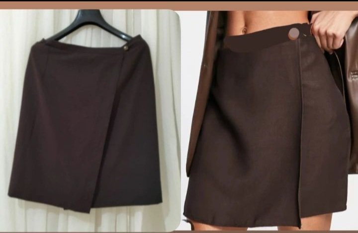 Jupe  Marron 