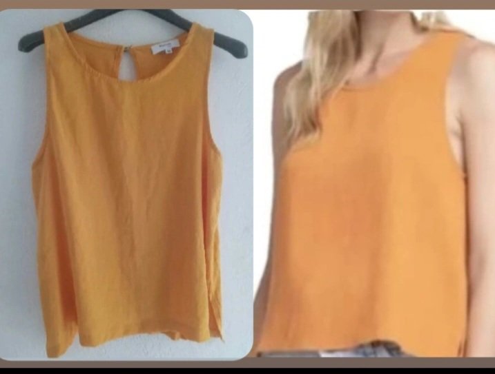 Top Jaune 