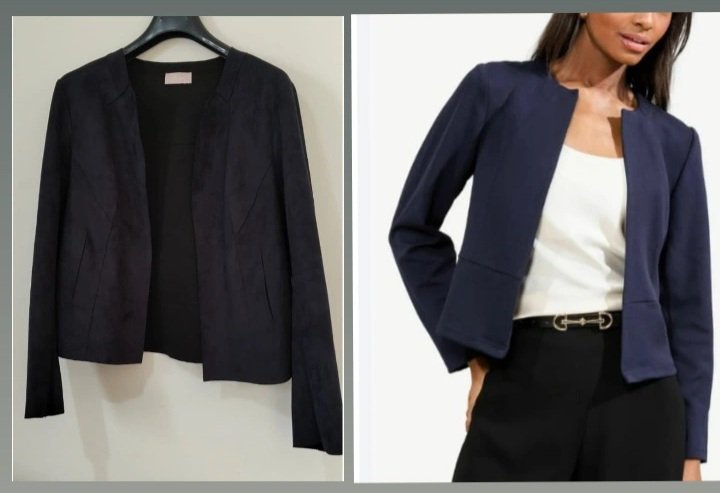 Blazer  bleu 