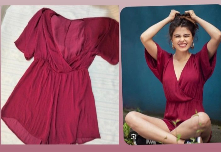 Combi-short bordeaux 