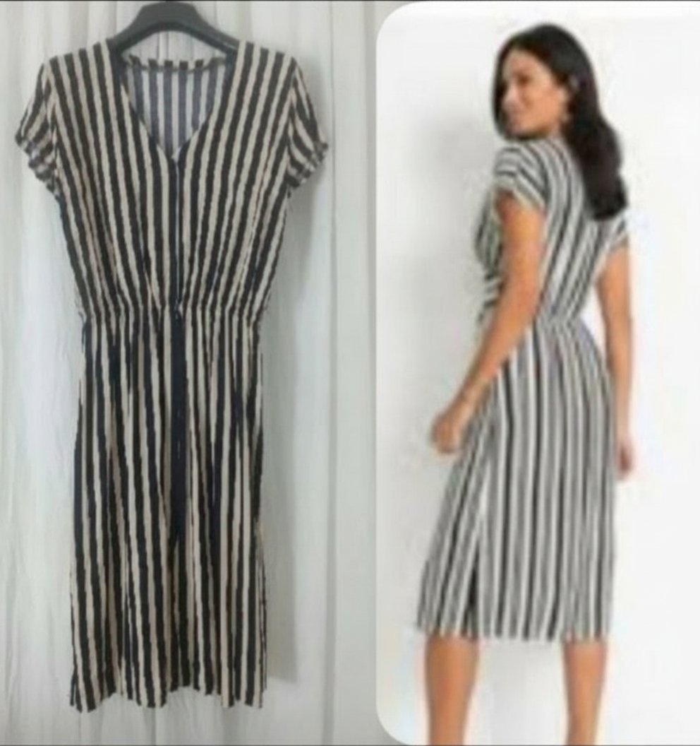 Robe Rayure 