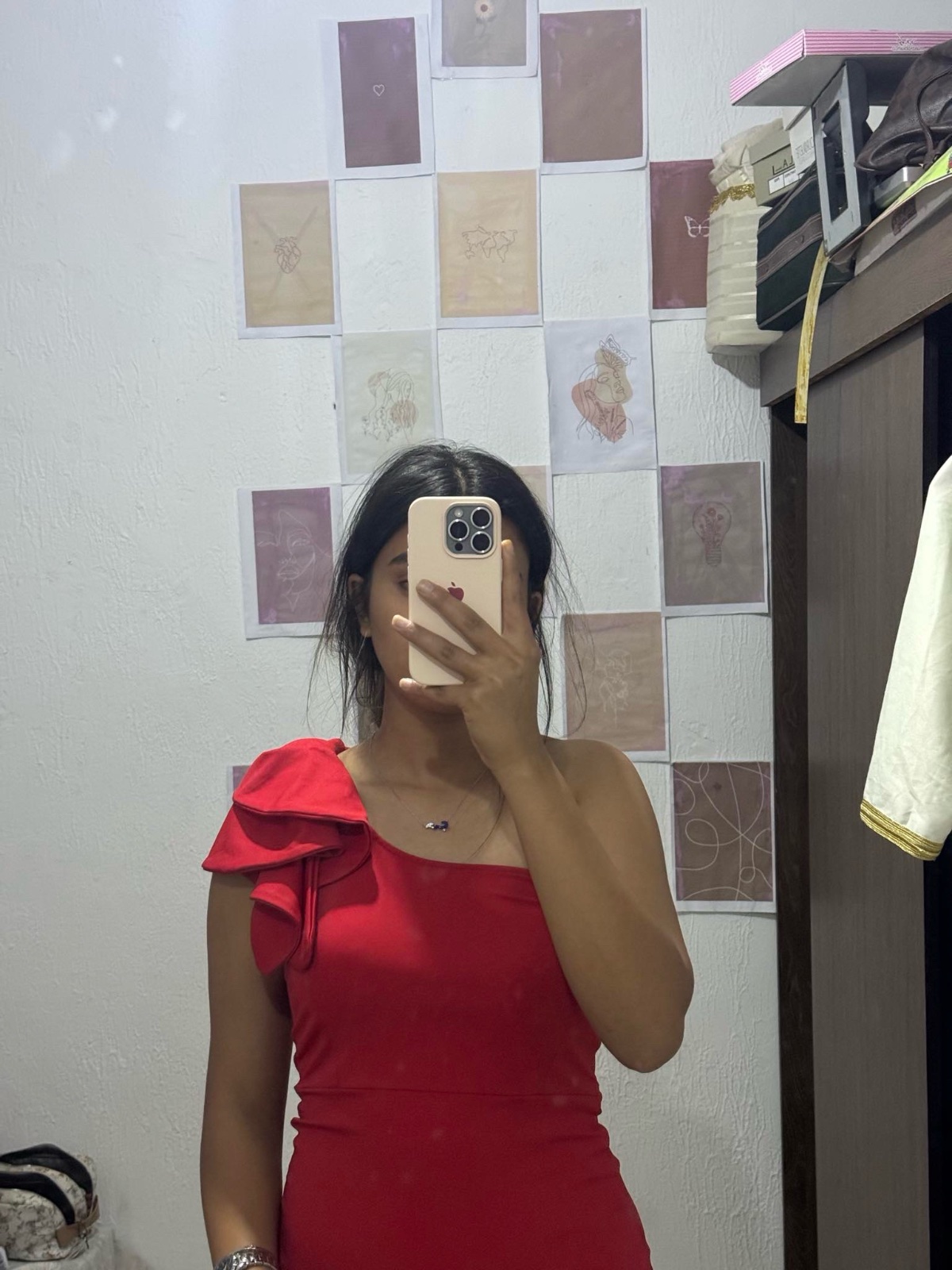 Robe rouge