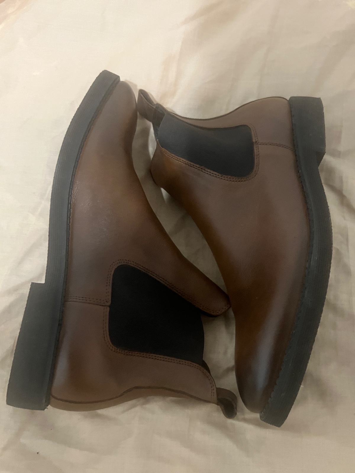 Bottines Chelsea Homme Marron- Très Bon Etat