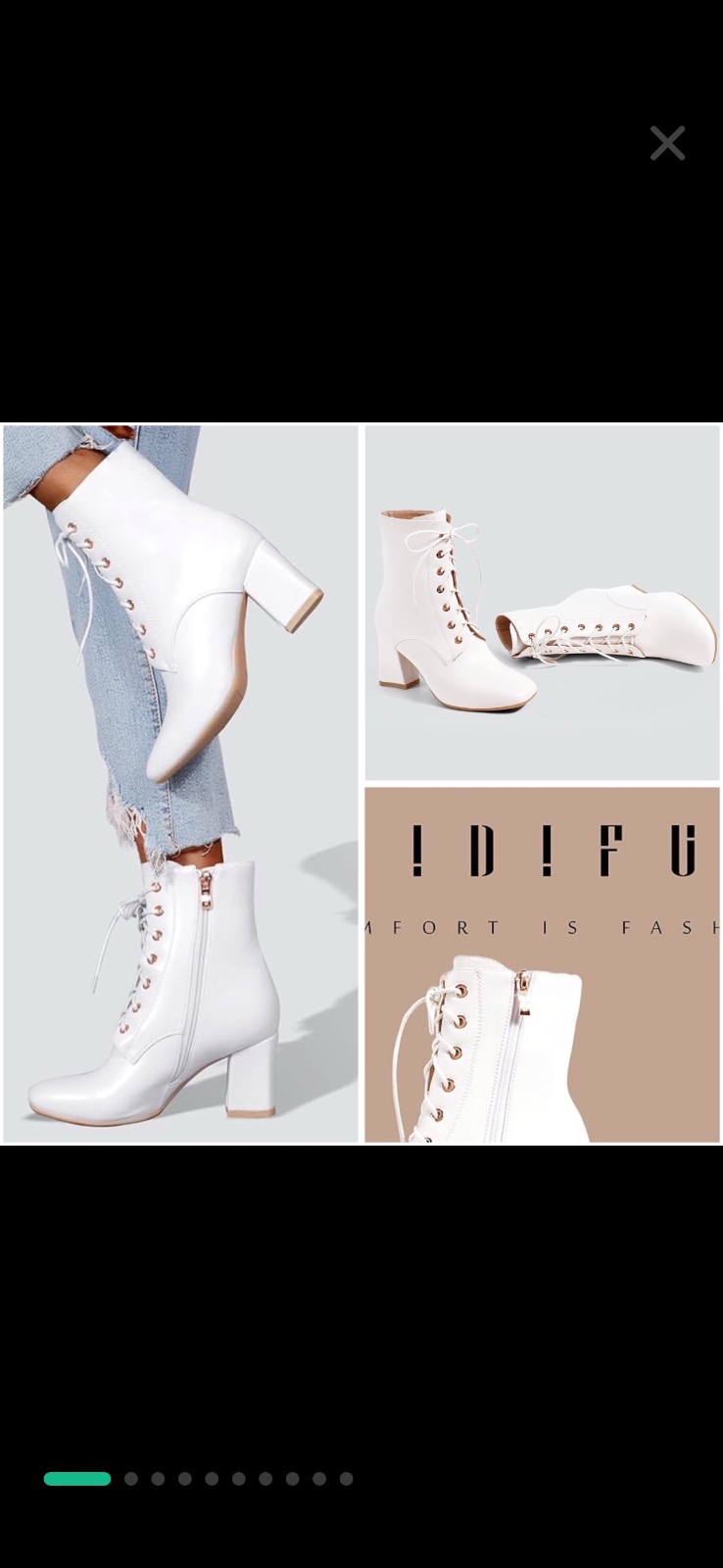 Boots blanc
